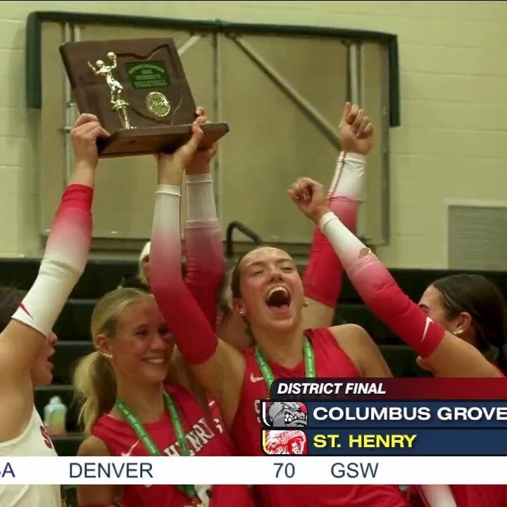St. Henry sweeps Columbus Grove to advance in tournament